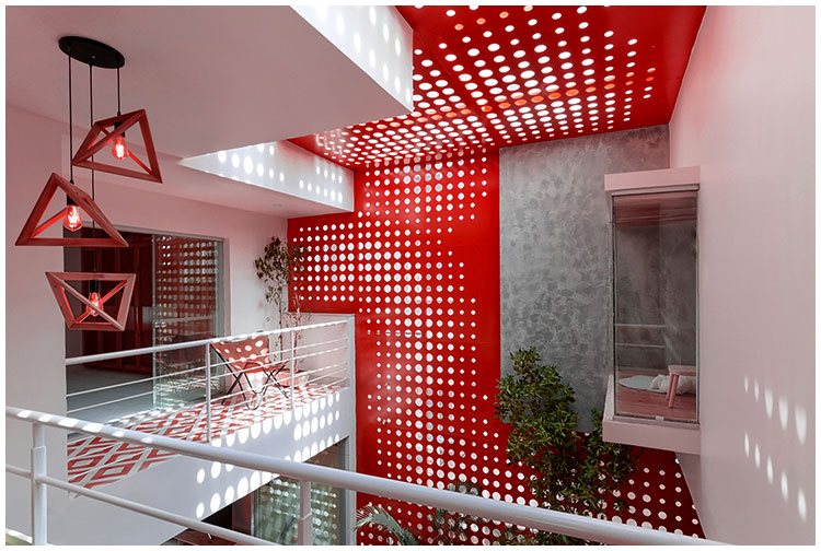 Architectural Perforated Metal Comes in Various Patterns & Sizes